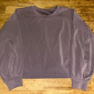 Lululemon Women’s Purple Softstreme Crewneck Oversized Pullover